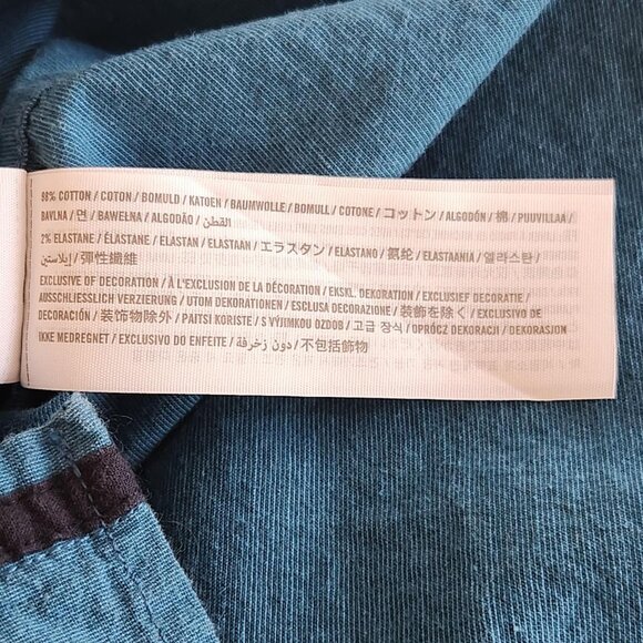 Hollister Sz M Epic Flex Stretch Button Down Shirt Muscle Fit Long Sleeve Casual - Picture 9 of 10